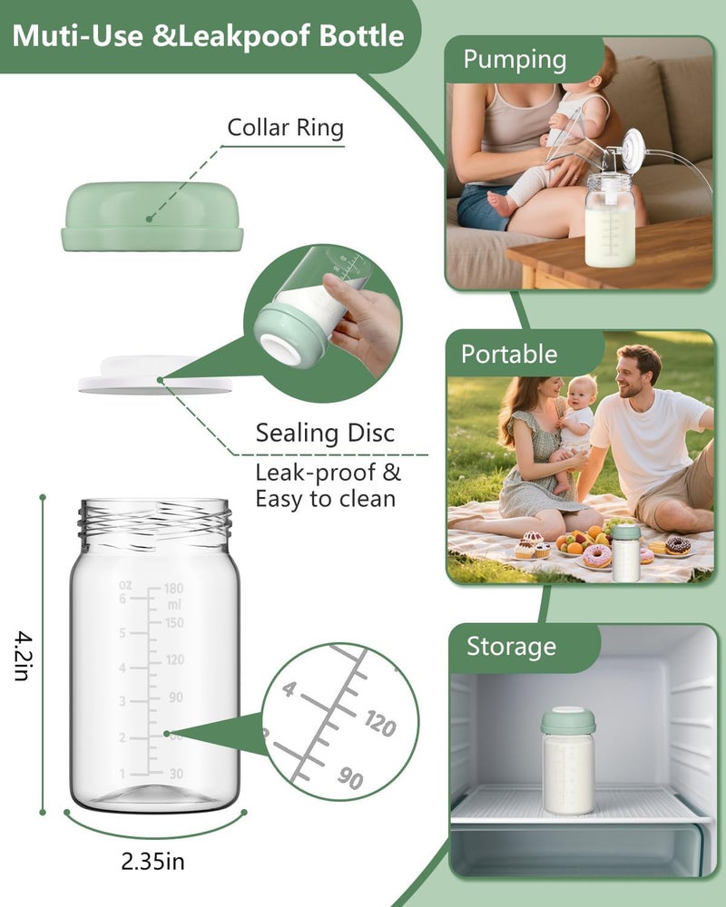BDICOVE قطع مضخة الثدي متوافقة مع Spectra S1/S2/9 Plus/Synergy Gold، مجموعة كاملة من قطع الغيار لمضخة Spectra تشمل 28mm فلانج، صمام بطة، واقي من التدفق العكسي، أنابيب، زجاجة، ليست قطع أصلية - Image 5